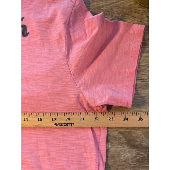 Ted Baker Embroidered 1988 Pink Cotton Crew Neck T'Shirt Men's Size 6 XL - Picture 6 of 11